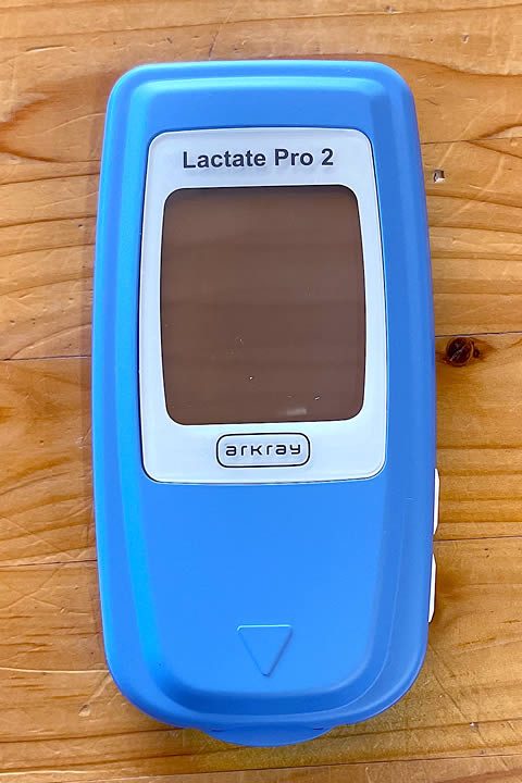 血中の乳酸値を測定する機械